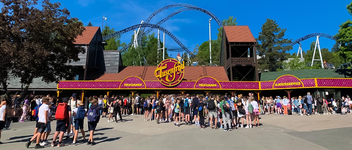 Skap minner for livet med klassetur til TusenFryd