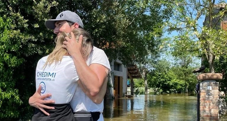 TusenFryd supports flood victims in northern Italy.