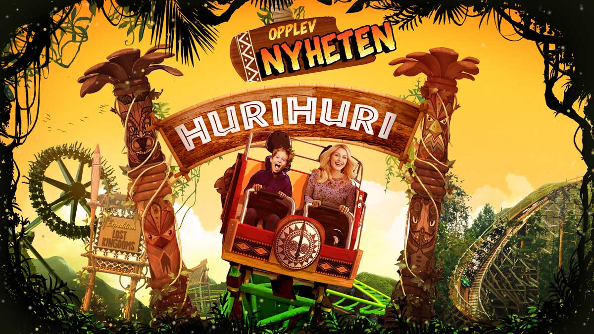 HuriHuri - En reise i latter, spenning og glede!