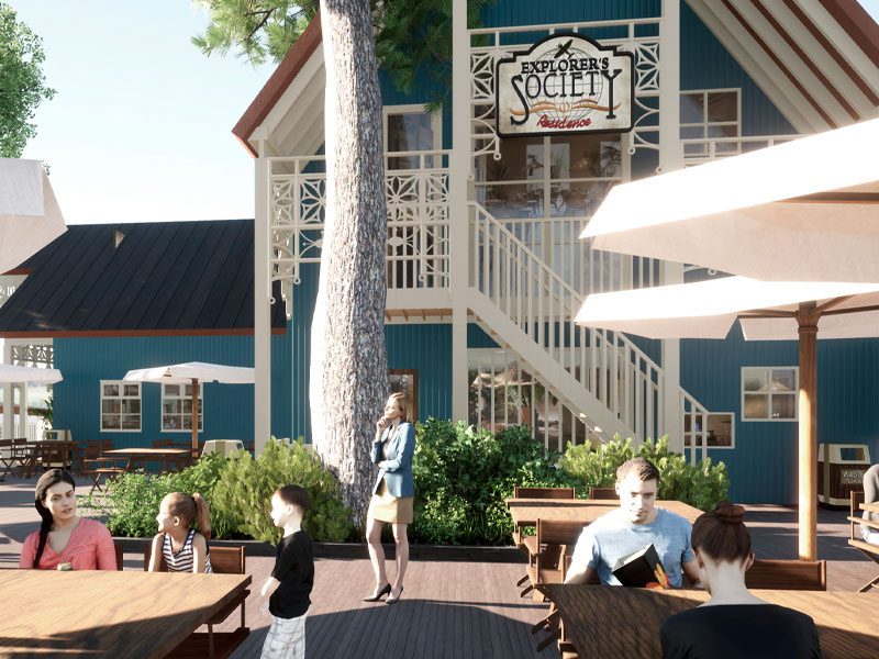 Explorer's society restaurant