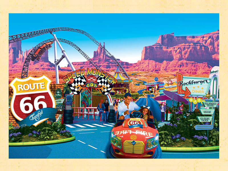 Route 66 - illustration